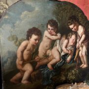 Craquez pour les angelots: La SAAMS lance une campagne de souscription pour participer à la restauration de panneaux dans les appartements du Palais Rohan.