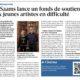 Création d'un fonds de soutien aux jeunes artistes