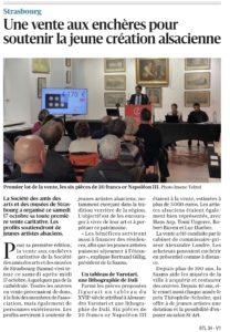 La vente aux enchères caritative de la Saams dans les médias